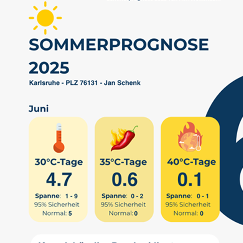 Deine Sommerprognose